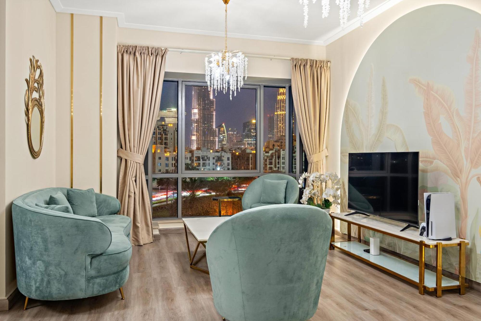 First Class 2br With Burj Khalifa & Downtown View Apartment Dubai